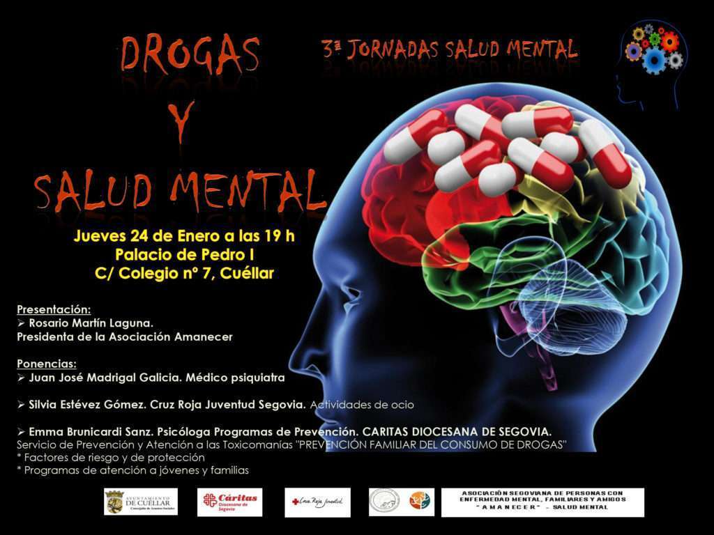 Jornada Drogas Y Salud Mental De Enero A Las H En El Palacio De